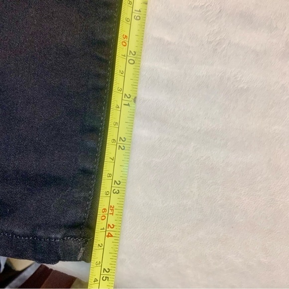 NWT Jeggings 2P St John’s Bay Black Mid-Rise Fitted Elastic Waist Flat Front New - Picture 13 of 13